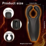 Lurevibe – Penis Vibrators Training Kit with 10 Bite Waterproof Male Masturbators Stroker - Image 2