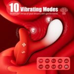 Clitoral Stimulator Mini Vibrator with 10 Vibrating Modes G Spot Nipple Masturbator - Image 11