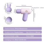 2 in 1 Sucking Av Wand Vibrator For Women - Image 9