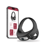 Lurevibe – Vibrating Cock Ring with APP, Triangular Penis Ring with 10 Vibration Modes
