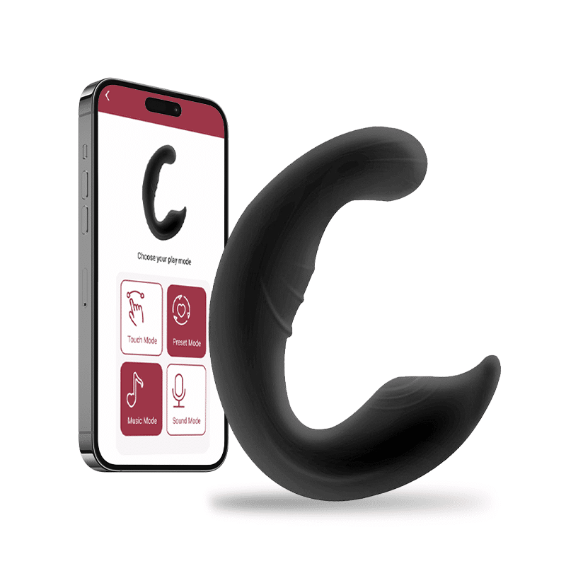 0_22 Prostate Massager App Remote Control Vestibular Artifact Strong Shock - Image 1