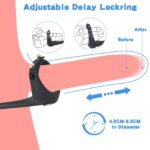 Wireless Remote Control Vibrating Penis Ring With Prostate Massager - Image 3