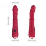 3 In 1 Steel Ball Sliding Heating Clitoral G-Spot Vibrators - Image 7