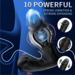 Realistic Expanding Vibrating Thrusting Prostate Massager with remote control - Image 2