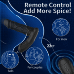 Realistic Expanding Vibrating Thrusting Prostate Massager with remote control - Image 4