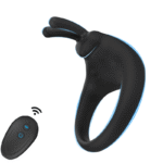 Lurevibe – Rabbit Vibrating Cock Ring Adult Sex Toys with Clitoral Vibrator