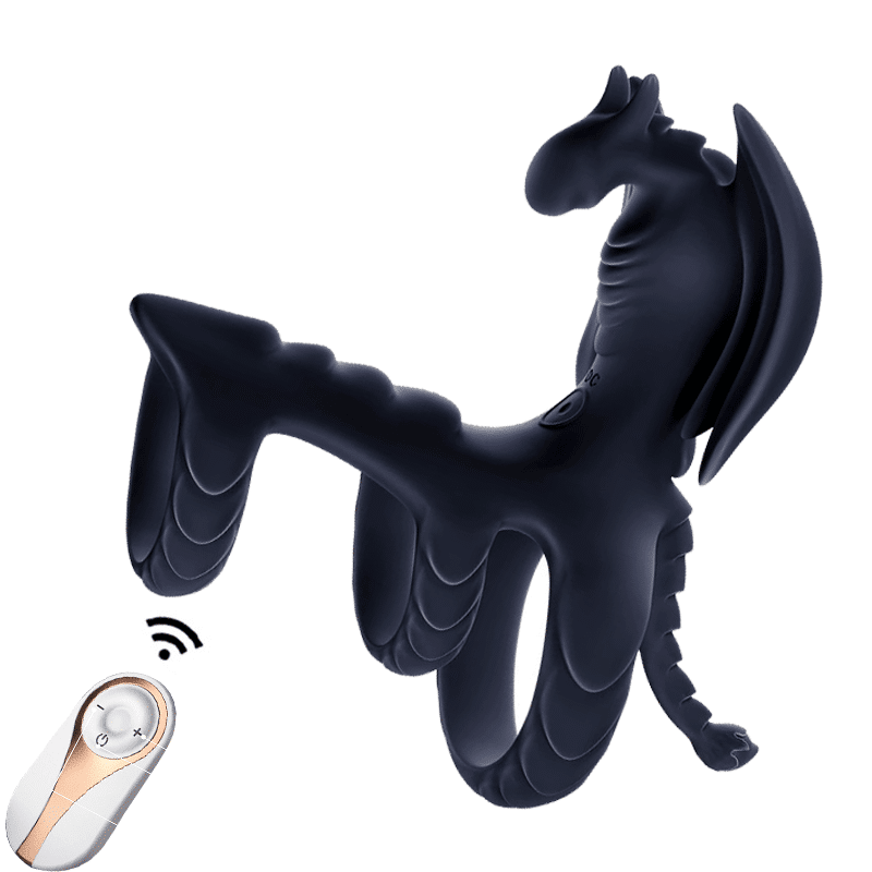 1_23_456dc758-eba7-4937-a7b8-0134e277d62a Penis Rings Dragon-Shape Male Sex Toys with 10 Vibration Modes - Image 1