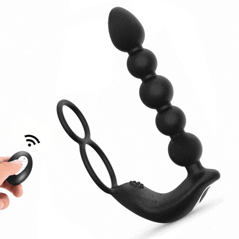 1_3_474c3572-5f25-48f0-9be7-67998a102c03 Lurevibe – Butt Plug Anal Penis Ring Rechargeable Prostate Massager - Image 1