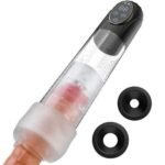 Mergano – Full Waterproof 6 Modes Erection Enlargement and Masturbation 3 and 1 Penis Pump - Image 5