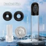 Mergano – Full Waterproof 6 Modes Erection Enlargement and Masturbation 3 and 1 Penis Pump - Image 3
