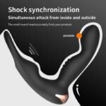 Anal Plug Pull Prostate Massager Wireless Remote Control Double Shock Sex Masturbator Adult Products - Image 4