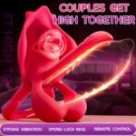 Realistic Mouth Biting Cock Ring Clitoral Stimulator For Couple Flirting - Image 2