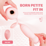 Donut 9 Frequency Vibrating Stretchable Heated Female Vibrator - Image 4