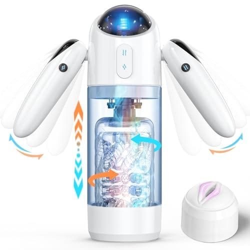 41pV_hCJucL Vava Maturbation Cup with 4 Telescopic Modes 7 Rotating Modes - Image 1