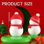 Christmas Snowman Sexual Stimulator 3 Speed And 2 Frequency Vibration Modes Semen Locking Functions - Image 7