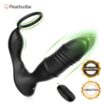 Lurevibe – Mason APP/Controller & 9-Telescopic /Vibration & Cock Rings Prostate Massager - Image 7
