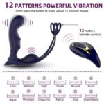 Lurevibe – Wireless Remote Control Male Prostate Vibrating Massager Cock Ring - Image 2