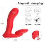 Remote Control Silicone Vibrator 10 Vibration Heating Prostate Massager - Image 3