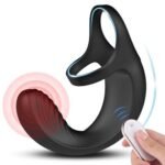 Remote Penis Vibrator Ring Prostate Massager Vibrating Cock Ring Sex Toys for Men