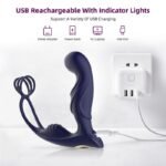 Lurevibe – Wireless Remote Control Male Prostate Vibrating Massager Cock Ring - Image 4