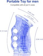 Manual Open-Ended Sleeve Blowjob Male Stroker for Men Masturbation - Image 6