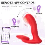 Remote Control Silicone Vibrator 10 Vibration Heating Prostate Massager - Image 4
