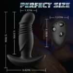 Lurevibe – JOAIDA Prostate Massager with APP-remote control 3 Thrusts & 9 Vibrations - Image 4