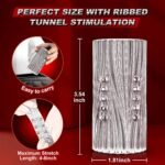 Manual Suction Penis Sleeve Blowjob Male Masturbators with 15 Extruded Beads - Image 6