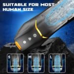 Auto 5 Sucking 10 Vibrating Male Masturbator Sex Toy - Image 5