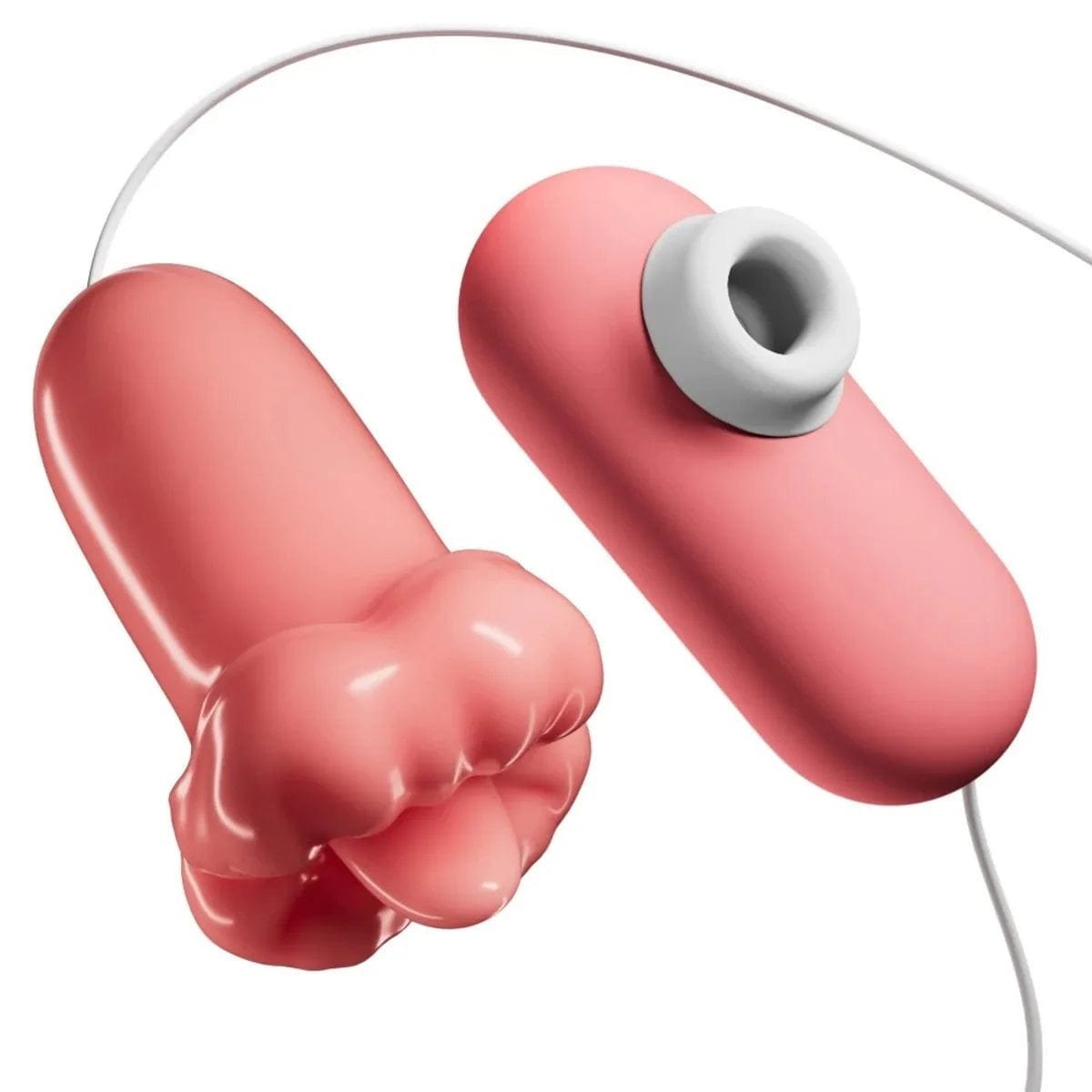 8a835a7c-8ae8-4bb0-8ed0-26207ebd0bd3 2 In 1 Tongue Licking Sucking Vibrators For Women - Image 1