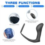 Prostate Massager Anal Vibrator Male Delay Ejaculation Ring Anal Plug Prostate Stimulator Cock Rings - Image 5