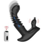 Lurevibe – Telescopic Prostate Massager For Men And Women Double Shock Masturbation G-spot Vestibule Anal Plug Sex Toy Wholesale - Image 2