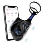 App Wireless Control Cock Ring Adjustable Vibrator Male Penis Trainer - Image 7