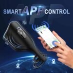 App Wireless Control Cock Ring Adjustable Vibrator Male Penis Trainer - Image 5