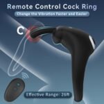 Lurevibe – Rabbit Vibrating Cock Ring Adult Sex Toys with Clitoral Vibrator - Image 13