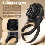 Lurevibe – Rose Clitoral Stimulator Couples Sex Toys for Men Women Pleasure - Image 5