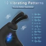 Lurevibe – Rabbit Vibrating Cock Ring Adult Sex Toys with Clitoral Vibrator - Image 4