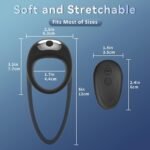 Lurevibe – Rabbit Vibrating Cock Ring Adult Sex Toys with Clitoral Vibrator - Image 11