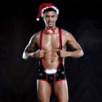Lurevibe – Christmas Men’s Sexy Lingerie One-piece Christmas Costume For Male - Image 4