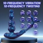 Male 360° Rotation Vibration Prostate Penetration Massager - Image 3