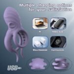 Octopus Lock Delayed Ejaculation Penis Ring Wireless APP - Image 7