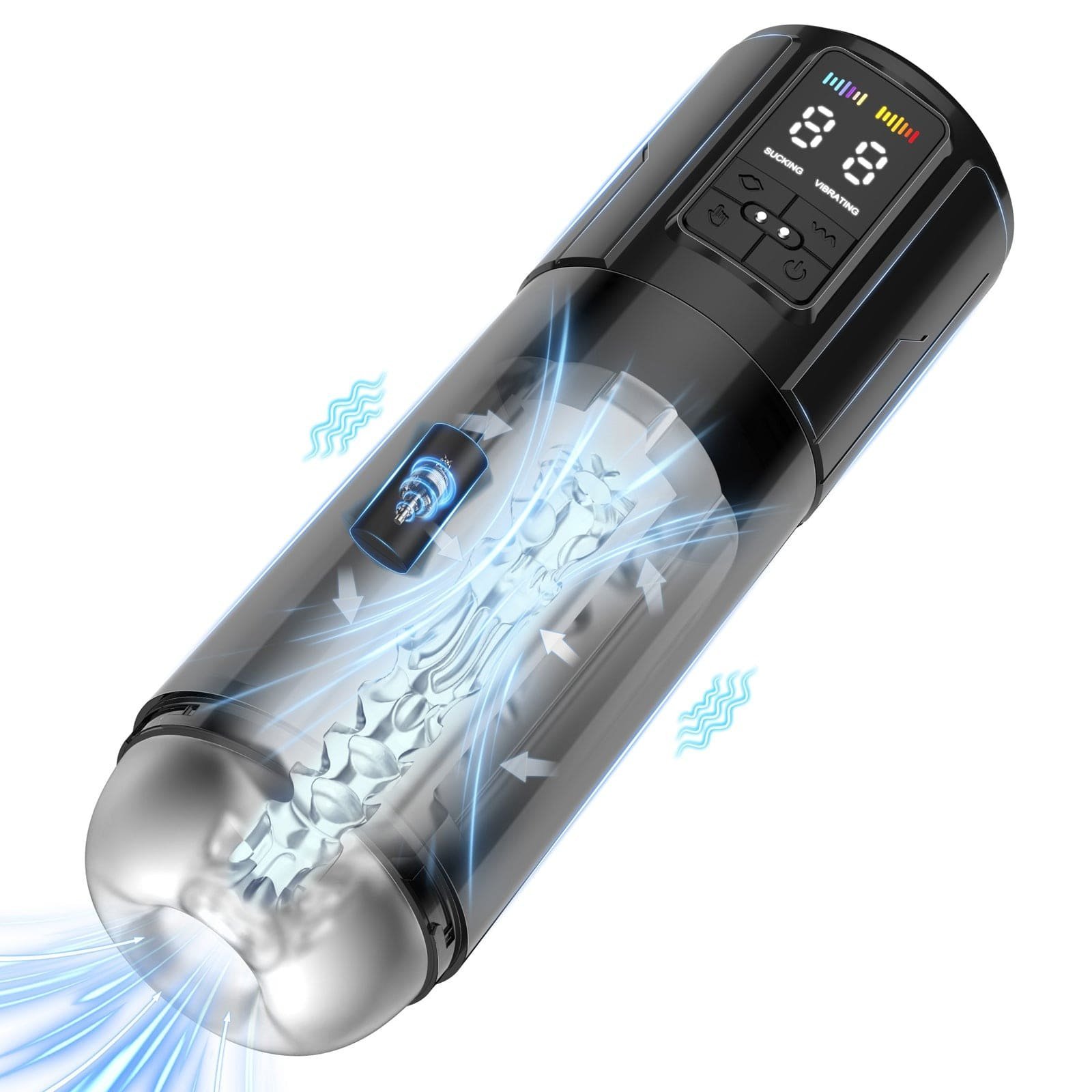 O1CN01csK3au21Goq51jv7G__2211703506958-0-cib 2 in 1 Waterproof Auto Suction Vibration Male Masturbator - Image 1