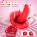 Big Mouth Clitoris Suction G Spot Vibrator with 10 Tongue Licking Modes - Image 3