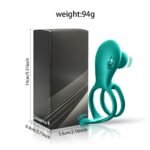 Morgana Silicone Vibrating Penis Rings - Image 17