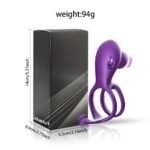 Morgana Silicone Vibrating Penis Rings - Image 15