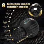 Lurevibe Automatic Rotating Thrusting Male Masturbator Blowjob Pocket Pusssy - Image 6