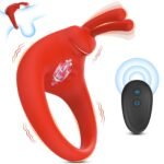 Lurevibe – Rabbit Vibrating Cock Ring Adult Sex Toys with Clitoral Vibrator - Image 18
