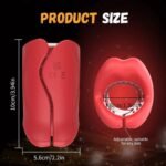 Penis Vibrator 2 in 1 APP Controlled Male Masturbator 9 Modes Lips Wrapping Waterproof - Image 10