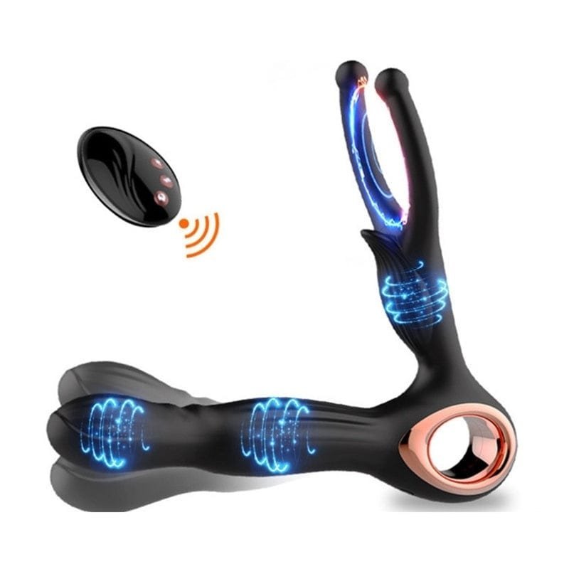 a26480ca538305f309fe29bb197b937f Massager Rotating Anal Vibrator Male Masturbator Butt Plug Vibrators - Image 1