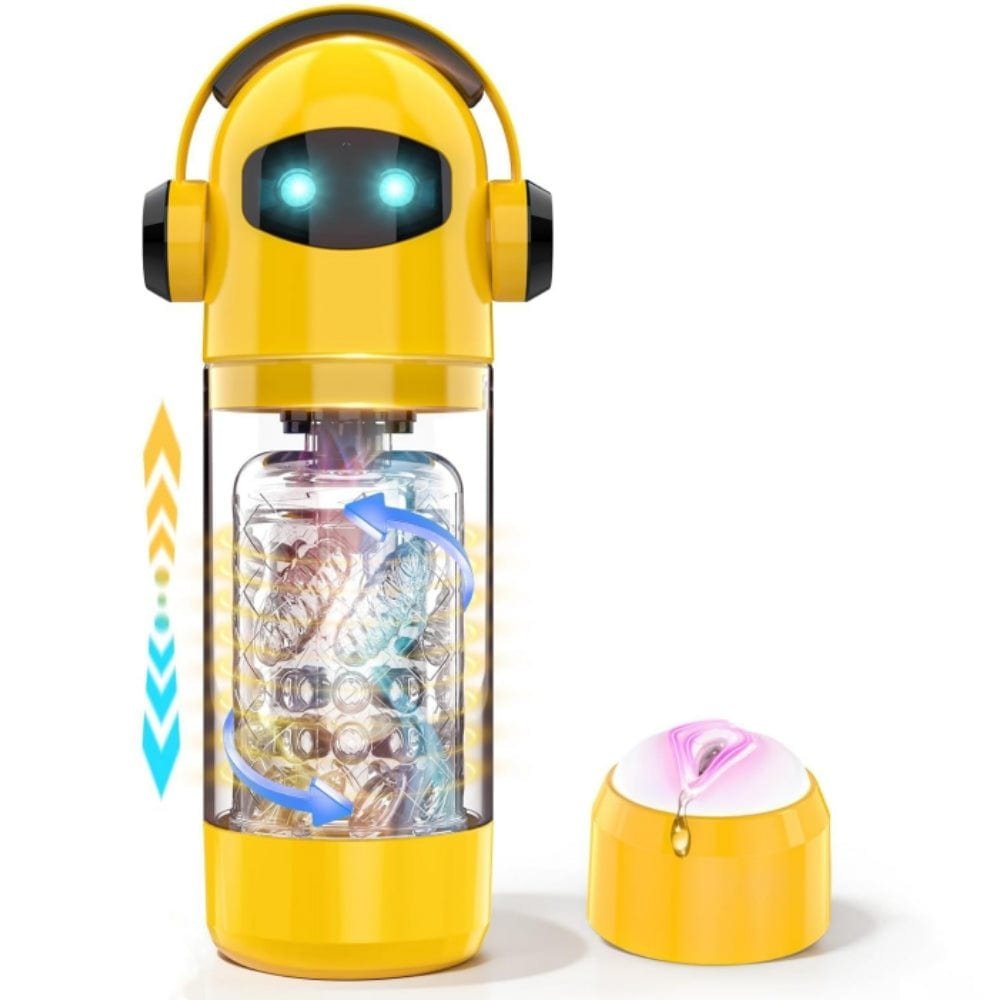 dddf12fa-b877-479f-9f80-90cfc34c8f20 Spaceman 2 in 1 Automatic 7 Telescopic 7 Rotating Male Masturbator - Image 1